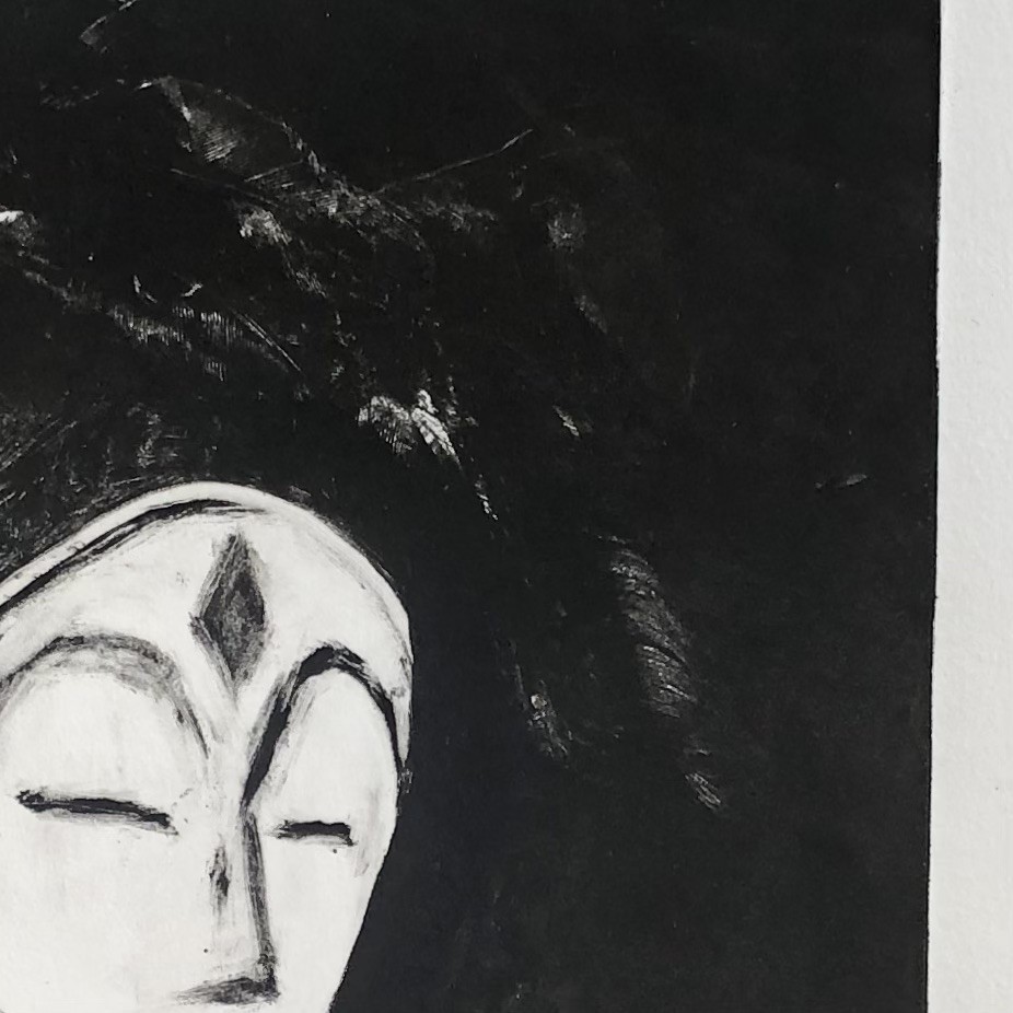 Masque anthropomorphe du Gabon — Christelle André
