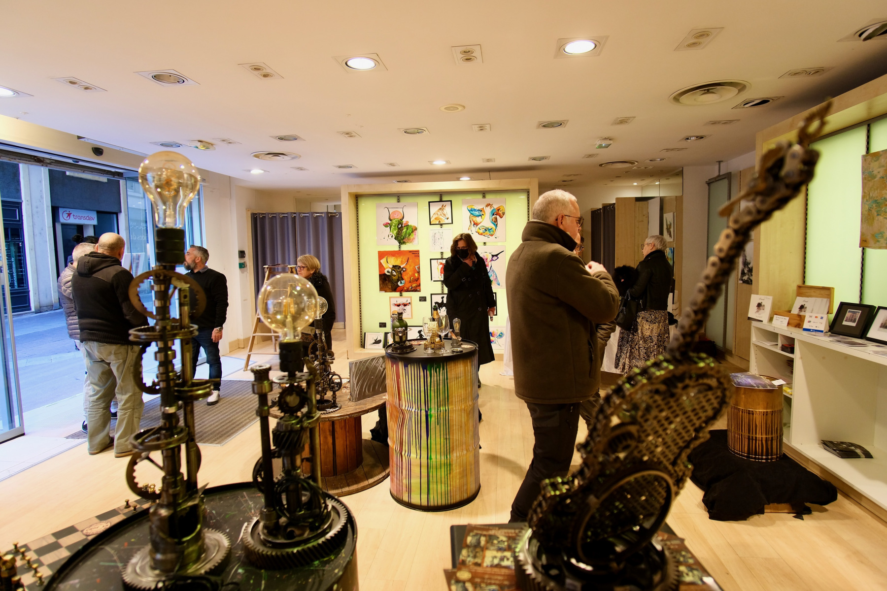 Les Ateliers du Saulnois exposent à rue Puhl-Demange