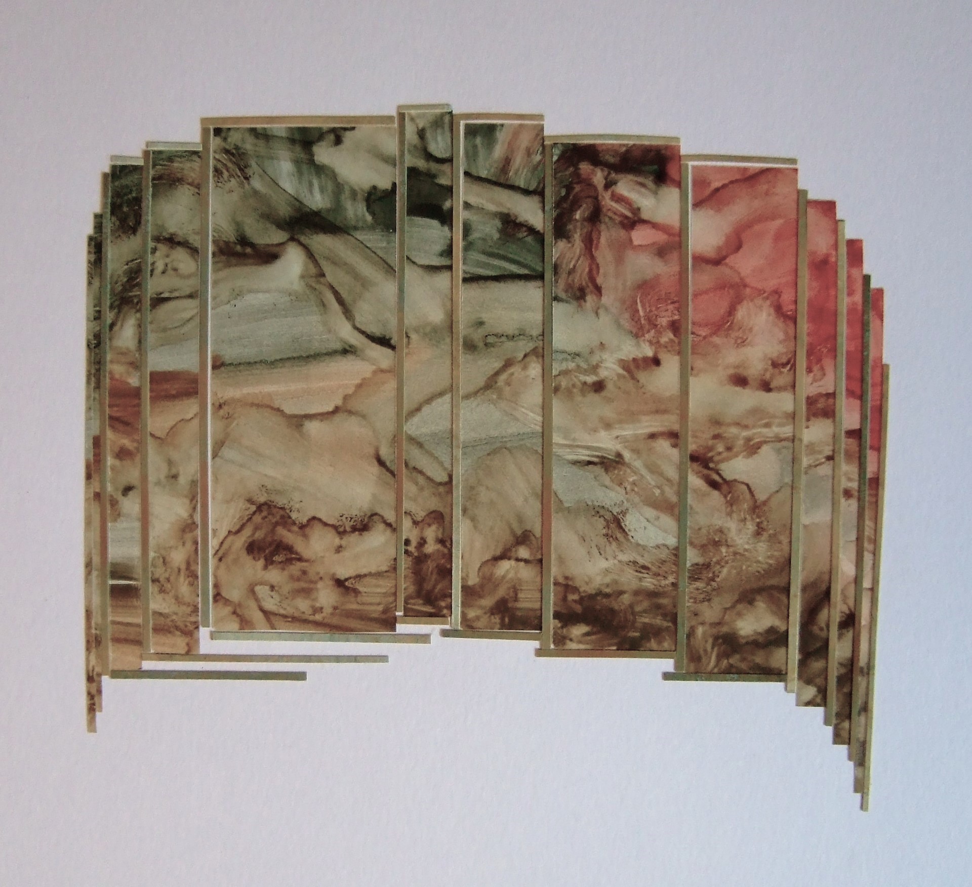 Collage de peinture à l’huile de Joëlle Steullet-Bressoud — Joëlle Steullet-Bressoud