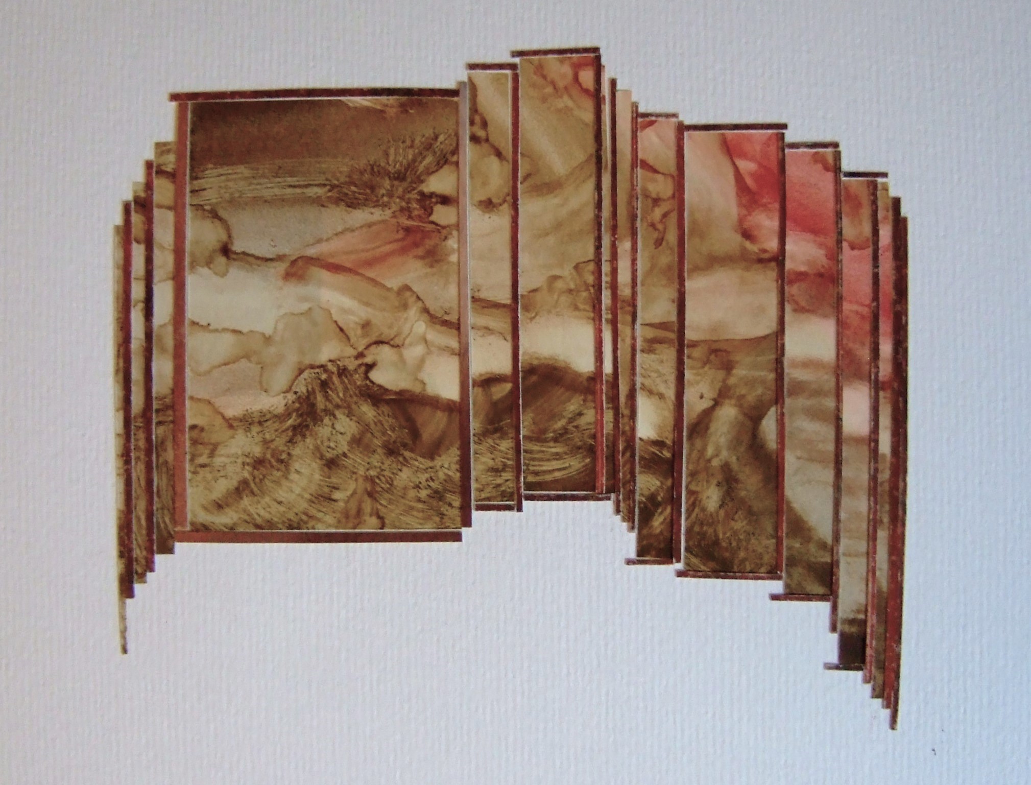 Collage de peinture à l’huile de Joëlle Steullet-Bressoud — Joëlle Steullet-Bressoud