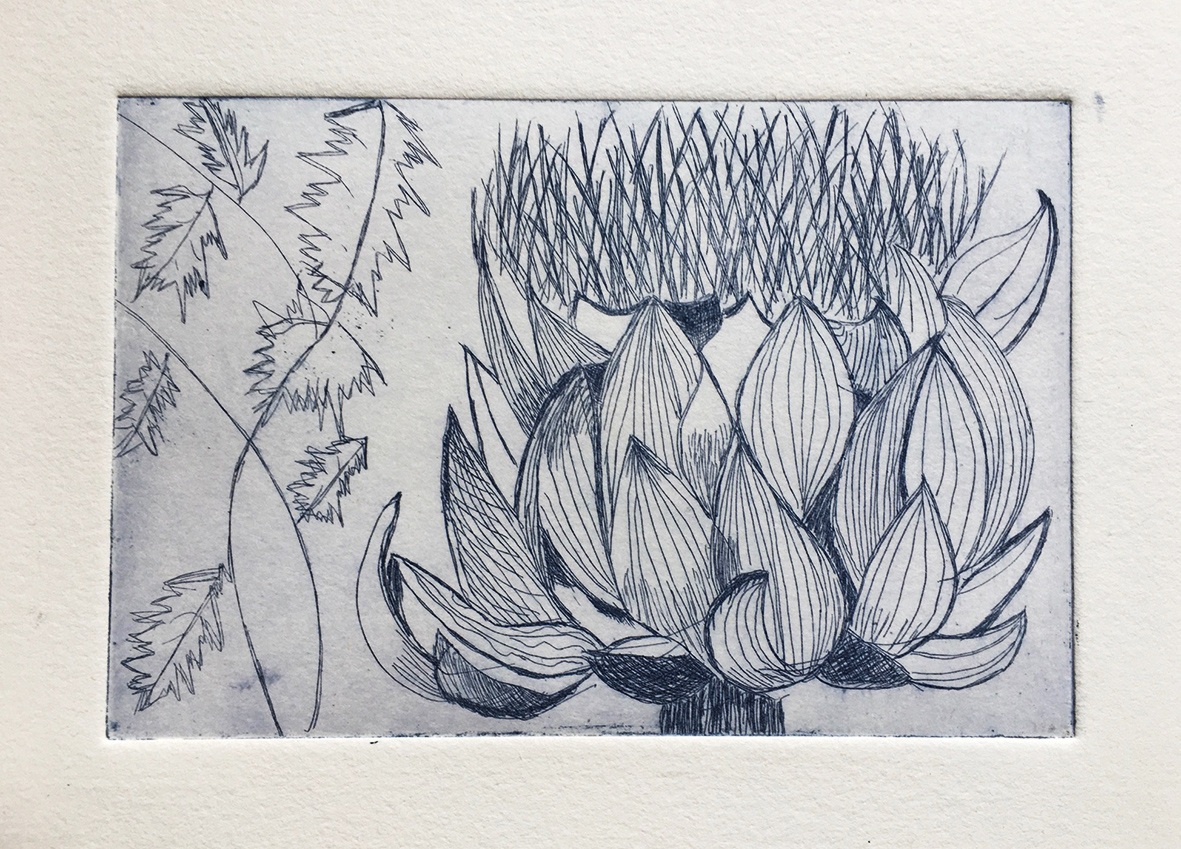 Fleur d’artichaut — Renée Huck Kisiel