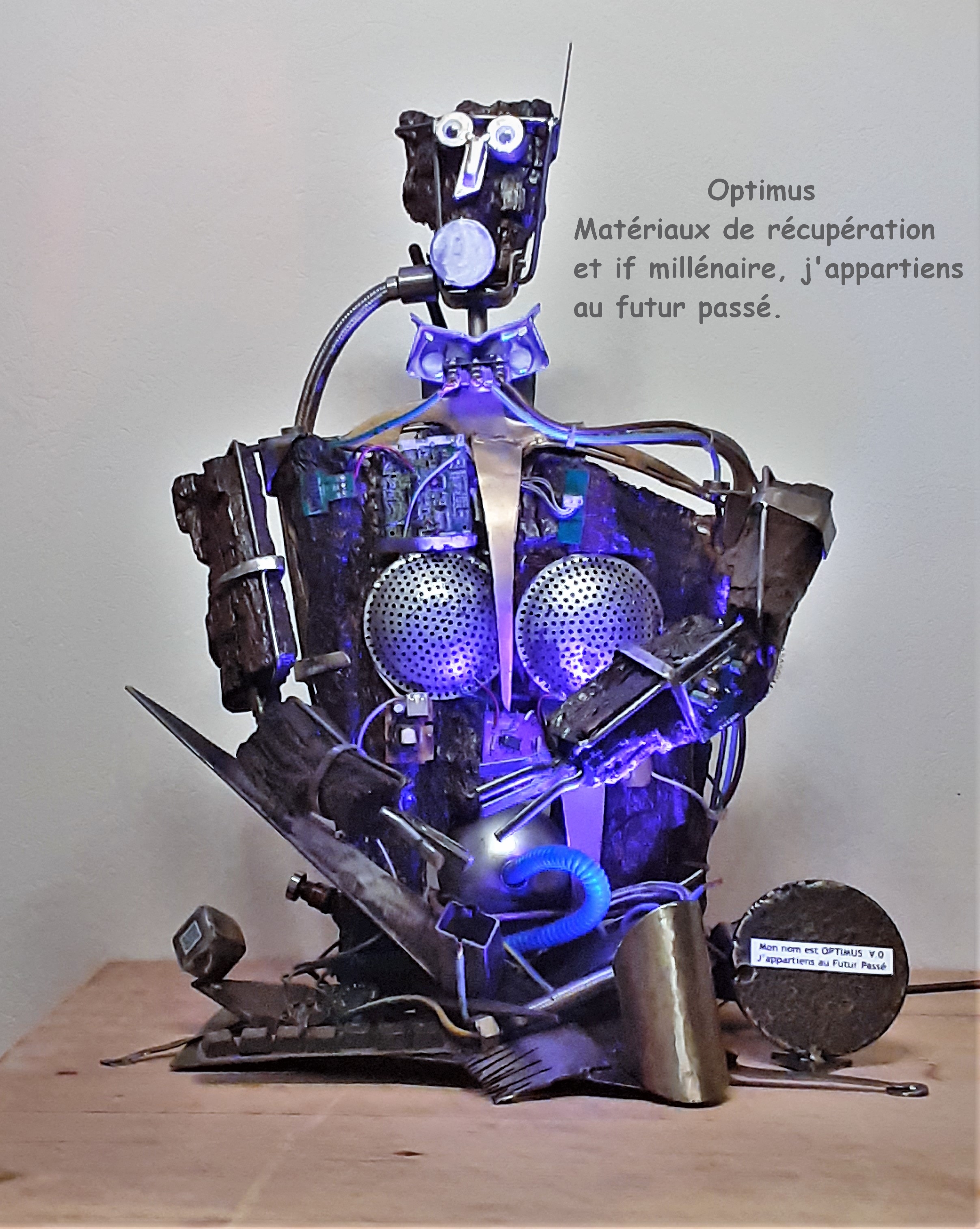 Robot ‘Optimus’ d’Alain Perrin — Alain Perrin