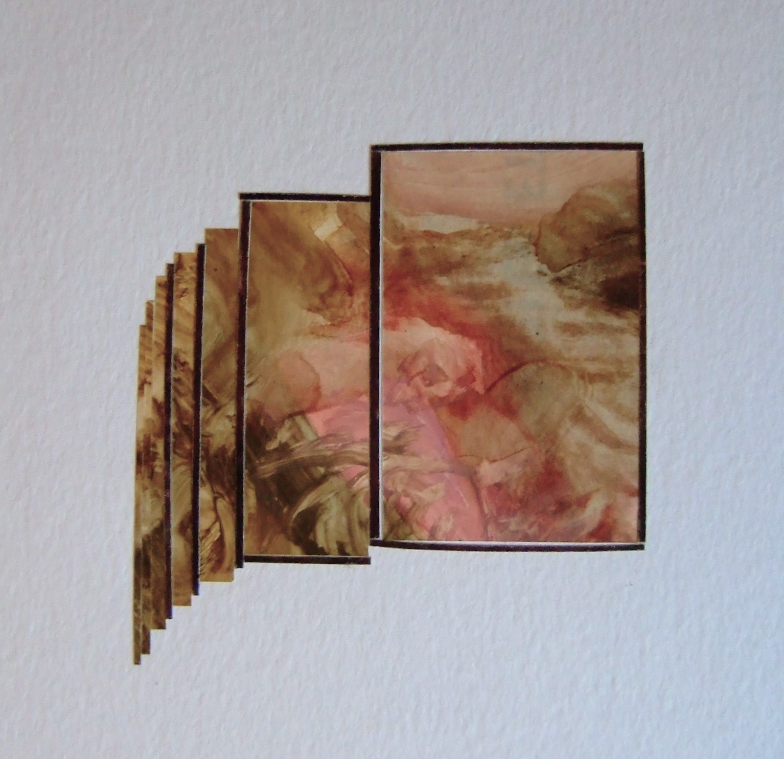 Collage de peinture à l’huile de Joëlle Steullet-Bressoud — Joëlle Steullet-Bressoud