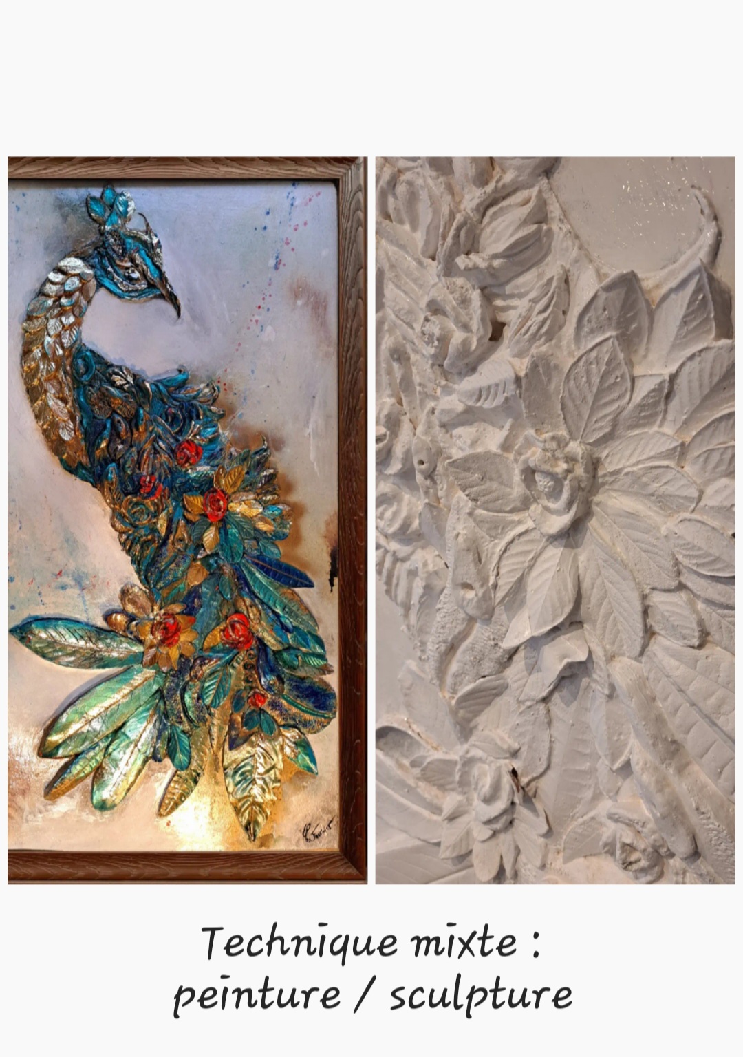 Le paon majestueux — Carole Fournier